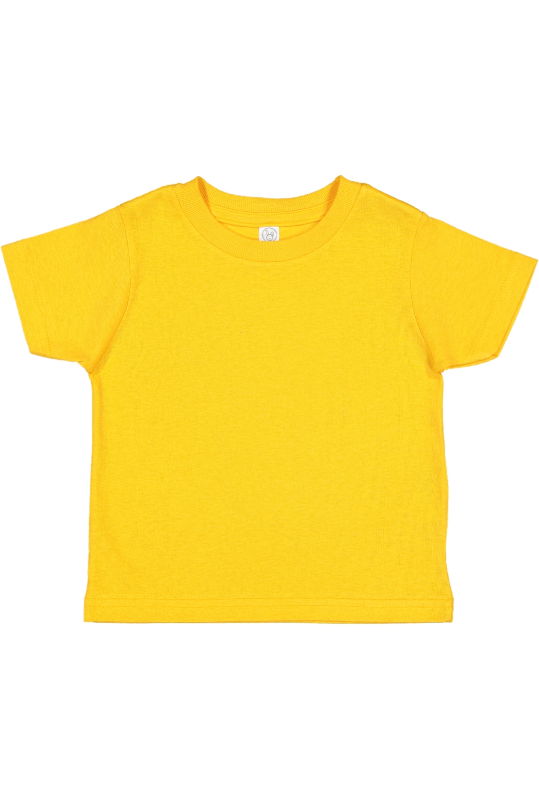 Rabbit Skins Infant 100% Cotton Jersey Short Sleeve Tee, Gold, 12 Months